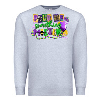 Heather Grey pour me something mister Premium Sweatshirt - CowGirlArtShop