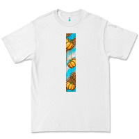 White fall pumpkin Premium Tee - BundleAndBundleShop
