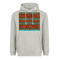 Moon Dust tooled leather and aztec Heavyweight Hoodie - TumblerDesignByShophia