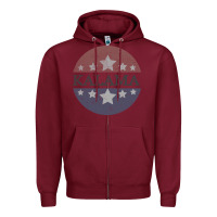 Burgundy kalama Zipper Hoodie - Bettercallsaul