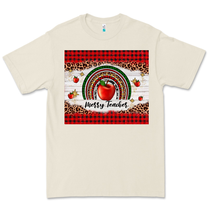 Merry Teacher Premium Tee by AdoDesignShop | Teevron