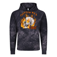 Cloud Black everything's fine Vintage Hoodie - MaliasSmallBusiness