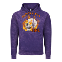 Cloud Purple everything's fine Vintage Hoodie - MaliasSmallBusiness
