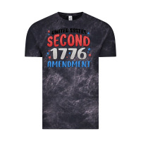 Cloud Black united states second 1776 amendment Vintage Tee - MaliasSmallBusiness
