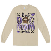 Mushroom best dog mom ever Long Sleeve Tee - MaliasSmallBusiness