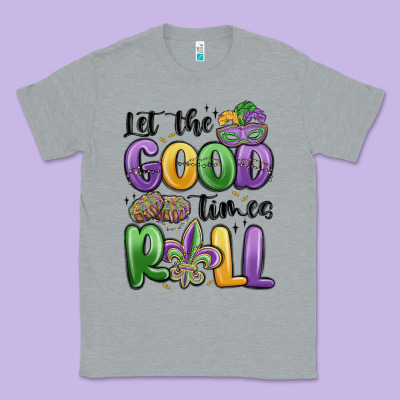Let The Good Times Roll Classic Tee Designed By Maliassmallbusiness
