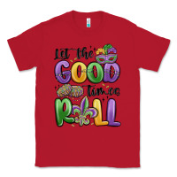 Red let the good times roll Classic Tee - MaliasSmallBusiness