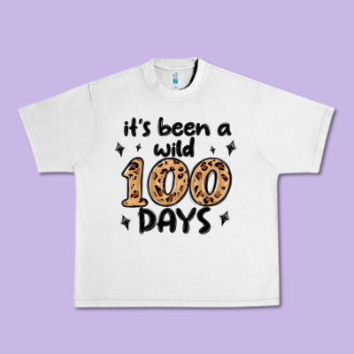 Its Been A Wild 100 Days Urban Heavy Tee Designed By Maliassmallbusiness