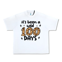 White its been a wild 100 days Urban Heavy Tee - MaliasSmallBusiness