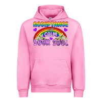 Fuchsia Pink Lgbtq Acceptance Will Calm Your Soul Urban Hoodie - BundleAndBundleShop