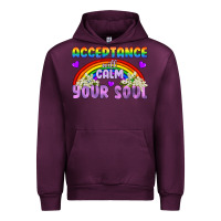 Lgbtq Acceptance Will Calm Your Soul Urban Hoodie | Teevron