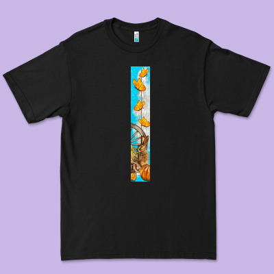 Butterfly Fall Premium Tee Designed By Bundleandbundleshop
