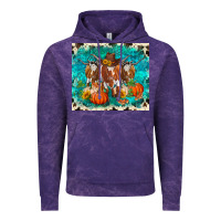 Cloud Purple fall longhorn cows Vintage Hoodie - RanaPortraitStore