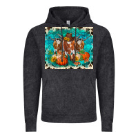 Vintage Arctic fall longhorn cows Vintage Hoodie - RanaPortraitStore
