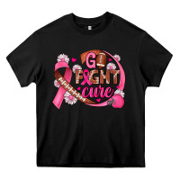 Black breast cancer go fight cure football Heavy Core Tee - JahusDesignShop