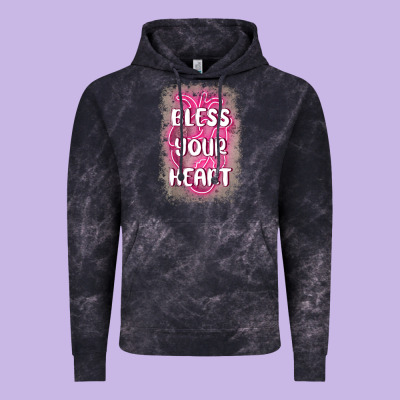 Bless Your Heart Vintage Hoodie Designed By Maliassmallbusiness