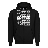 Black Coffee Makes Zipper Hoodie - Bettercallsaul