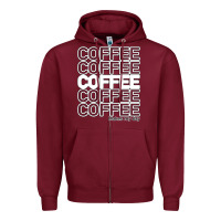 Burgundy Coffee Makes Zipper Hoodie - Bettercallsaul