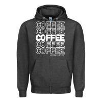 Charcoal Heather Coffee Makes Zipper Hoodie - Bettercallsaul