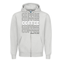 Dove Grey Coffee Makes Zipper Hoodie - Bettercallsaul