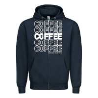 Navy Coffee Makes Zipper Hoodie - Bettercallsaul
