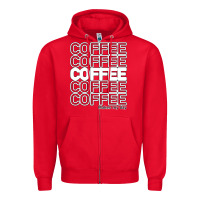Red Coffee Makes Zipper Hoodie - Bettercallsaul