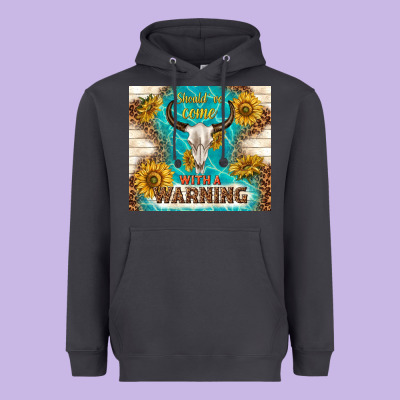 Should Have Come With A Warning Heavyweight Hoodie Designed By Tumblerdesignbyshophia