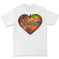 White teacher heart Premium Tee - JahusDesignShop