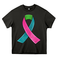 Asphalt metastatic breast cancer ribbon Heavy Core Tee - JahusDesignShop