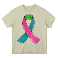 Mossy metastatic breast cancer ribbon Heavy Core Tee - JahusDesignShop