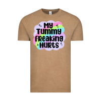 Vintage Coffee my tummy freaking hurts Vintage Tee - MaliasSmallBusiness