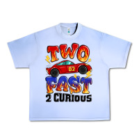 Grape Ice two fast two curious boys birthday racing car Urban Heavy Tee - MaliasSmallBusiness