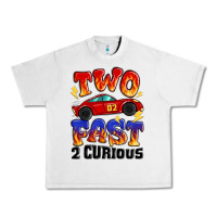 Lunar Rock two fast two curious boys birthday racing car Urban Heavy Tee - MaliasSmallBusiness