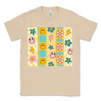 Mushroom retro daisy Classic Tee - MaliasSmallBusiness