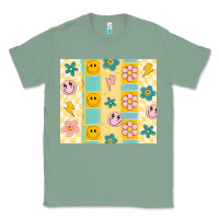 Sage retro daisy Classic Tee - MaliasSmallBusiness