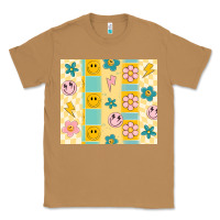 Toasted Coconut retro daisy Classic Tee - MaliasSmallBusiness