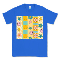 True Royal retro daisy Classic Tee - MaliasSmallBusiness