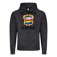 Vintage Black diversity is my jam Vintage Hoodie - MaliasSmallBusiness