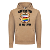 Vintage Coffee diversity is my jam Vintage Hoodie - MaliasSmallBusiness