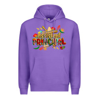 Purple cinco de mayo assistant principal Premium Hoodie - CowGirlArtShop