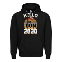 Black Hello Joe Biden 2020 Zipper Hoodie - Bettercallsaul