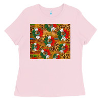 Bubblegum Pink mexico sunflower tumbler Ladies Tee - HRA Design Shop