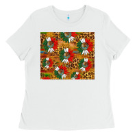 White mexico sunflower tumbler Ladies Tee - HRA Design Shop