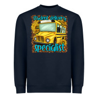 Navy student delivery specialist Heavyweight Sweatshirt - NancyCooperArtShop