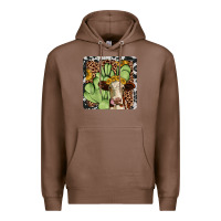 Chestnut cactus hereford coaster Premium Hoodie - JahusDesignShop