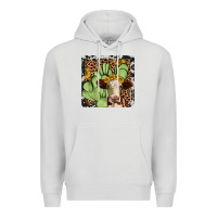 Dove Grey cactus hereford coaster Premium Hoodie - JahusDesignShop
