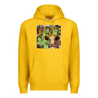 Lemon cactus hereford coaster Premium Hoodie - JahusDesignShop