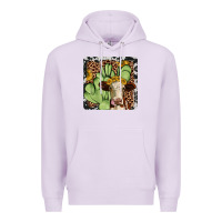 Lilac cactus hereford coaster Premium Hoodie - JahusDesignShop