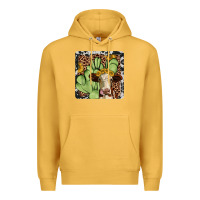 Mustard cactus hereford coaster Premium Hoodie - JahusDesignShop