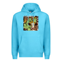 Ocean Blue cactus hereford coaster Premium Hoodie - JahusDesignShop